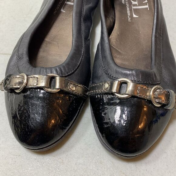 AGL Attilio Giusti Leombruni Cap Toe Leather Flats 39.5 (US 9.5) - Picture 5 of 8